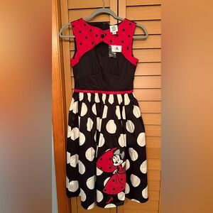Disney Parks Exclusive Minnie Mouse Dress Shop Polka Dot Bow Dress